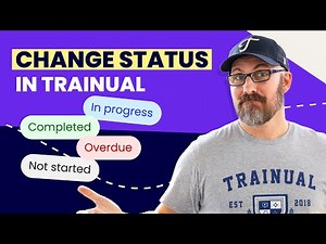 How to Change Topic and Test Status in Trainual