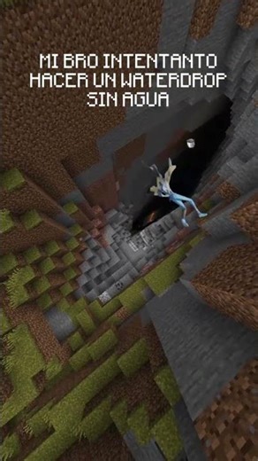 NO SABE HACER UN WATERDROP🗣️🔥#minecraft #jennymod #jennymodminecraft #minecraftshorts #sklkhd