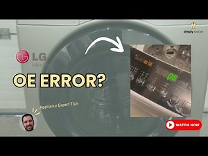 LG Washer OE Error? Fix It in 30 Minutes (Save $200-400!)