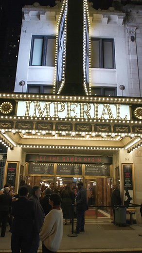 Game On. CHESS is finally making moves on Broadway. See how it all began at our first performance. | Chess Broadway