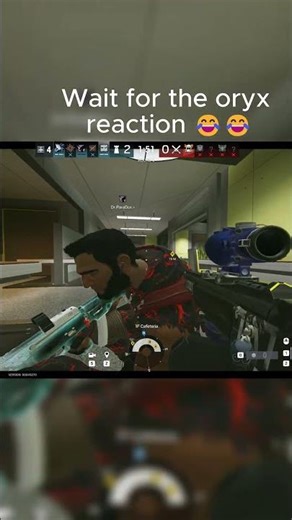 wait till the end… that reaction 😭 #r6 #r6funny #rainbowsix #gaming #ubisoft