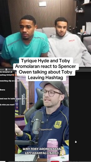 Tyrique Hyde and Toby Aromolaran Discuss Toby's Departure