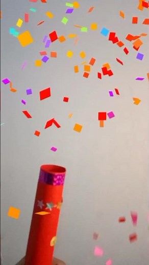 🔥 “Birthday Confetti Popper Surprise 😍🎉 Ultimate Party Moment #diy #craftexperiment27