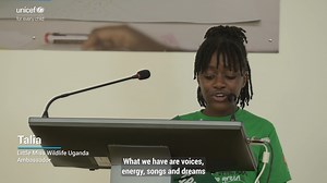 14 reactions | Children bear the greatest burden of the climate crisis, yet they contribute the least to it. At the National Children’s Dialogue on climate action, they raised their voices for urgent, child-responsive #ClimateAction. #MyRightMyClimate #InvestInUGchildren  https://uni.cf/424I2Cn  https://bit.ly/46OKFeg (Subscribe for more) | UNICEF Uganda | Facebook