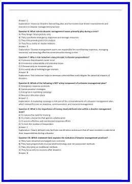Disaster Preparedness and Knowledge DPK Crisis Knowledge Management Exam864 636x882