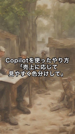 【Excel】表のヒートマップ化もセンス不要！AIで見やすい色分け【Copilot】