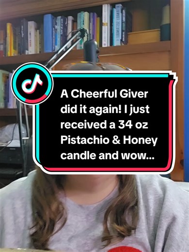 Explore A Cheerful Giver's Pistachio & Honey Candle