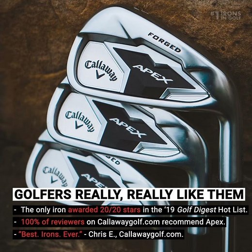 Callaway Apex & Apex Pro Irons || 5 Reasons You Need To Try Them