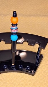 Aztec Orange and Teal Beadable Pen - Etsy UK