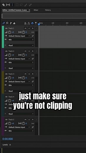 How To Record In Adobe Audition (Beginner Set Up) #MusicProduction #MusicProducer #Shorts