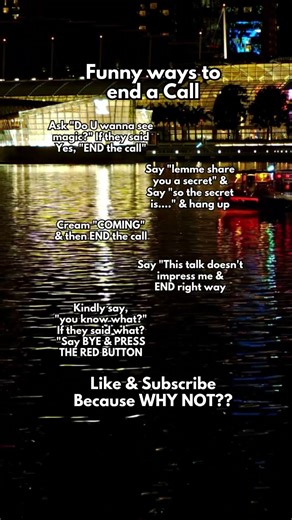 Funny ways to end call #funnyfacts #shortsfeed