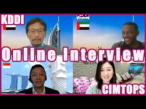i-Reporter 導入事例 [海外] - KDDI様×CIMTOPS Online Interview