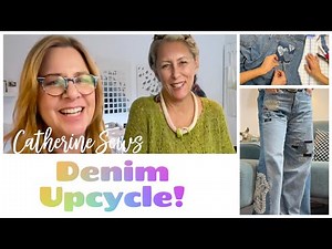Upcycling Jeans Together | Creative Denim with Jes from Verte Studio