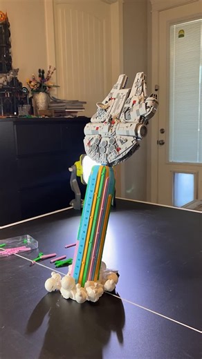 Todd The Builder on Instagram: "The ULTIMATE Millennium Falcon Display! 10K likes for the UCS version 🔥💯 #lego #legostarwars #starwars #milleniumfalcon #disney"