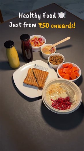 Tempting Foodies | Healthy Food spot in 📍Coimbatore 🥗 Menu Starting from just ₹50 onwards 😍 @thefruitbowlco ! Swiggy / Zomato Delivery Available... | Instagram