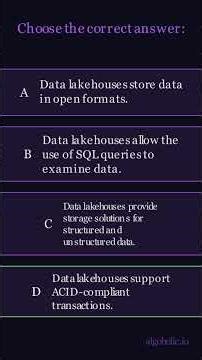 Q5 | Databricks Data Eng Associate | Data Lakehouse Quality