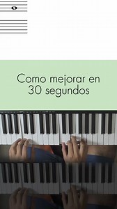 75K views · 2K reactions | Como mejorar en 30 segundos #piano #acordes #tutorial #pianotutorial #aprendepianoconelian #reelsvideoシ | Aprende Piano Con Elian | Facebook