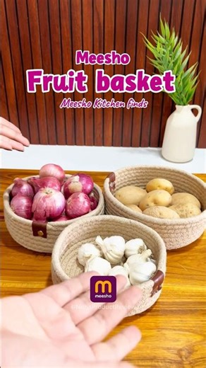 Fruit basket 🧺 #shorts #onlineshopping #shortvideo #shortsfeed #affordable