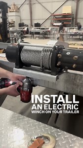 Have you ever installed a winch on your trailer? 👀 Look how to install an electric winch on your trailer! This step-by-step guide will help you do it yourself, install a winch easily, and upgrade your trailer. 🛠️⚡🔧 Why install a winch?�✅ Load heavy equipment effortlessly – perfect for ATVs, UTVs, lawnmowers, boats, construction gear, and cargo trailers.�✅ Save time & energy – no more struggling with manual loading, ramps, or heavy lifting.�✅ Enhance safety – secure your cargo, vehicle, or equ