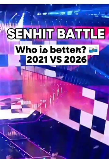 SEHNIT BATTLE San Marino 🇸🇲 2021 OR San Marino 🇸🇲 2026? I prefer 2021 more! Write in comments your opinion! #sanmarino #eurovision #eurovision2021 #eurovision2026 #foru