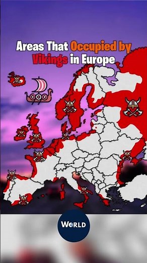 “Viking-Occupied Areas Across Europe”