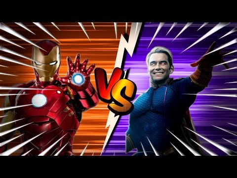 Iron Man VS Homelander Sprite Animation