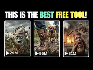 Only Free Tools | Faceless AI Niche (Talking Objects Tutorial)