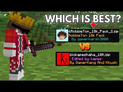 ‪@RobbieTon‬ Vs ‪@kapeshaha‬ Whose Texture Pack Is The Best...