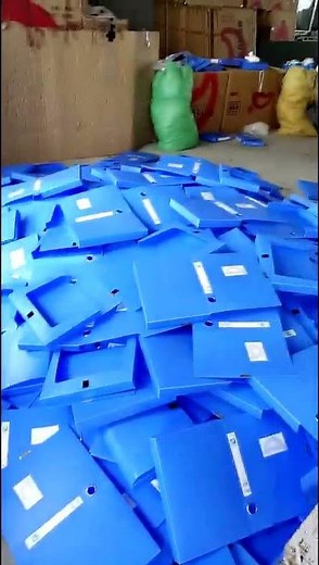 Plastic Document File & Folder make machine by ultrasonic welding