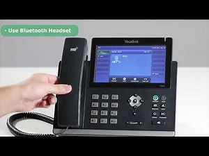 Yealink T48S: Bluetooth