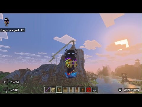 BUILDING THE CLOUD COASTER! - Minecraft Wolf SMP: Rebuilt Day 3