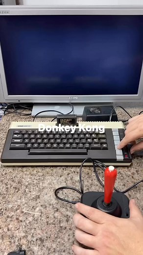 Donkey Kong on Atari 800XL | Retrovisions Gaming