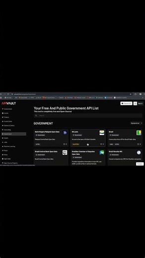 Access FREE APIs which are publically available. Api vault #tech #apivault #api