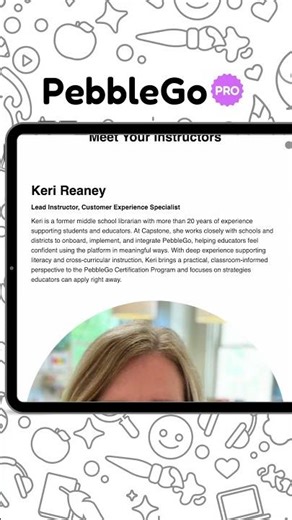 Introducing the PebbleGo Certification Program