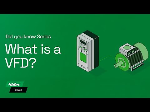 What is a VFD? | Variable Frequency Drive | Nidec Drives | Control Techniques | Did you know Series