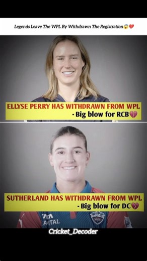 Legends Leave The WPL 2026 😱💔
