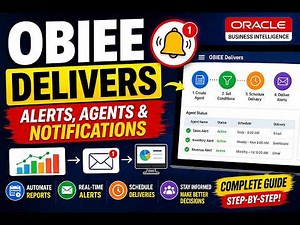 OBIEE Delivers Tutorial Create Alerts, Agents & Notifications