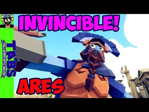 Invincible! Ares vs Every Unit + MOD UNITS(Sans from Undertale and more) - TABS MODS