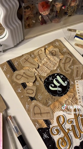 shizukri (@shizukri27) - just a late post 🪵 #portfolio #folder #portfoliodesign #filipino #design #frontpage #acrylicmarker #aesthetic #studytok #fyp #fypシ゚ #shizukri #fyppppppppppppppppppppppp