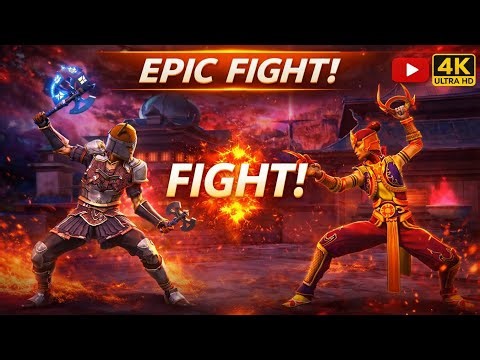 🔥Shadow Fight 1v1 Dangerous Fight 😱 | Full Match Gameplay | Shadow Battle
