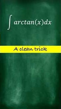 Can You Integrate arctan x?