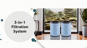 AP200 Filter Replacement, Compatible with Instant® AP200 Air Purifier, H13 Grade True HEPA and Activated Carbon Filters, Compare to F200 Filter,2 Pack
