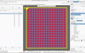 【封装库简介】151. Altera Cyclone II FPGA元件PCB封装库