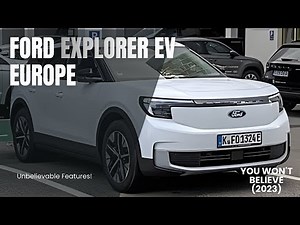 Ford Explorer EV Europe — 2023