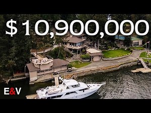 Inside This $10,900,000 Oceanfront Home in Central Saanich