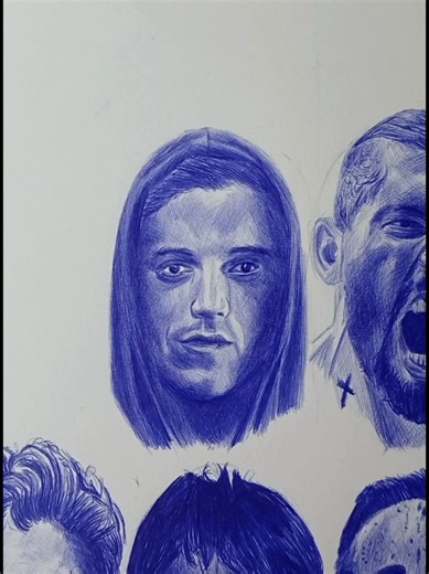 Drawing Elliot Alderson from Mr. Robot