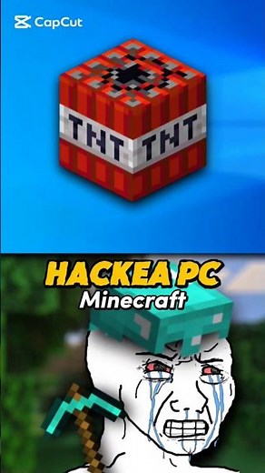 The Minecraft mod that hacks your PC 😓💻 #minecraft #virus #horrorgaming #mod #malware