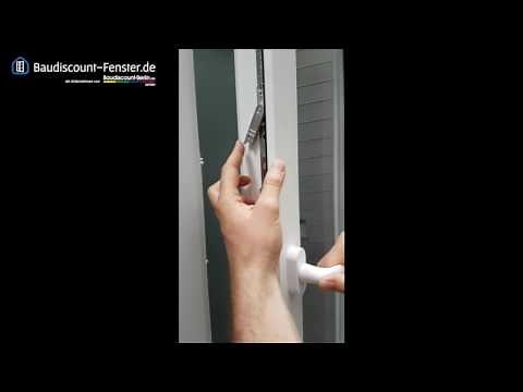 Funktionsweise der Fehlbediensperre in Fenstern & Balkontüren
