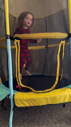 This little mini trampoline can be used indoors or outdoors, it is the perfect size for toddlers and kids! We have been using it a ton while we have been having subzero temperatures in the Midwest. mini trampolines are great options for sensory input, and they are just so much fun! #winteractivities #winteractivitiesforkids #mi#minitrampolineo#costzontoyst#ttsacld#adhdkidsu#autismd#adhdd#adhdmomsu#autismmom