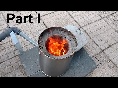 How To Make a Small Metal Furnace ( Foundry / Smelter ) - Part I